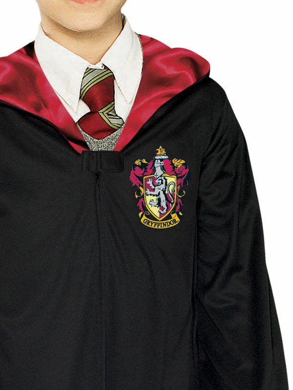 Licensed Harry Potter Gryffindor Costume Robe Child Boy Girl Kids Bookweek 4-6 - Image 3