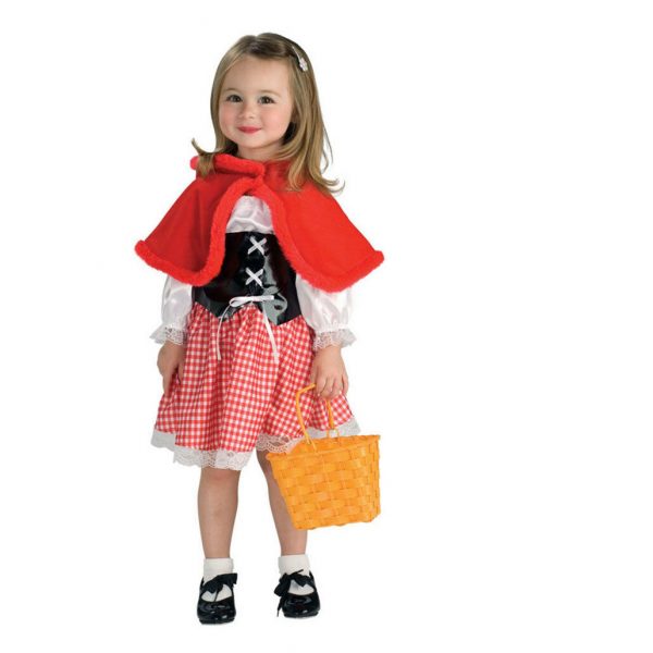 Little Red Riding Hood Costume Child Girl BookWeek Fairy Tale Disney 3-4 Toddler