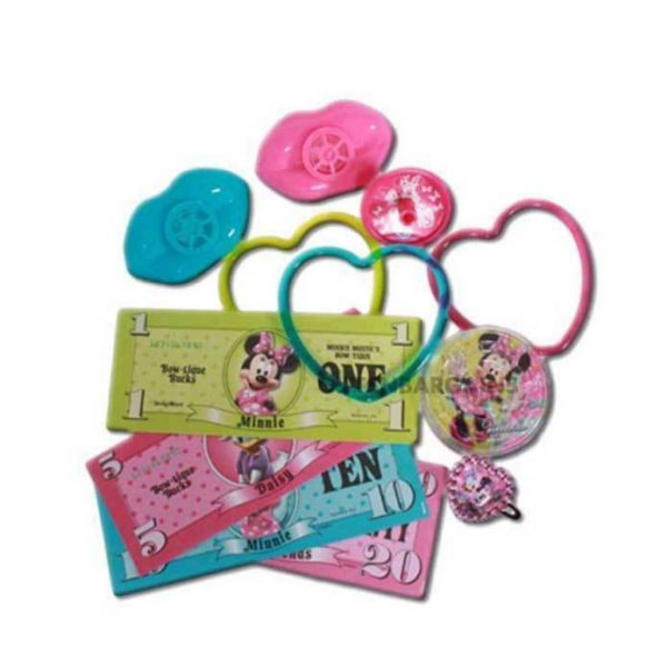 MINNIE MOUSE BOW-TIQUE 48 PIECE MEGA MIX BIRTHDAY PARTY FAVOUR PACK GIRLS TOYS - Image 5