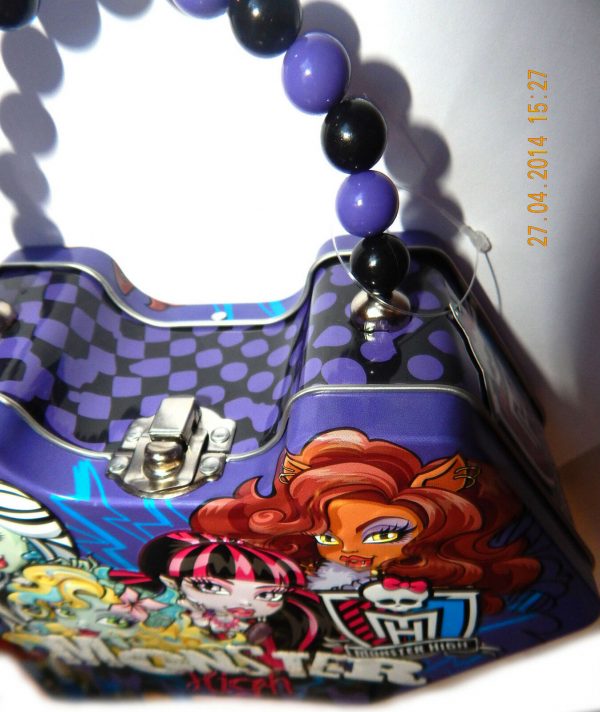 Monster High Clutch Tin Box Purse Collection Girls Handbag Birthday Party Gift - Image 4