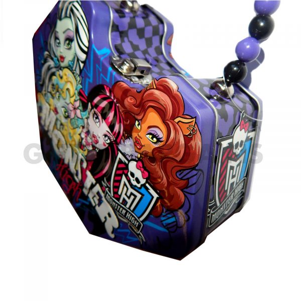 Monster High Clutch Tin Box Purse Collection Girls Handbag Birthday Party Gift - Image 5