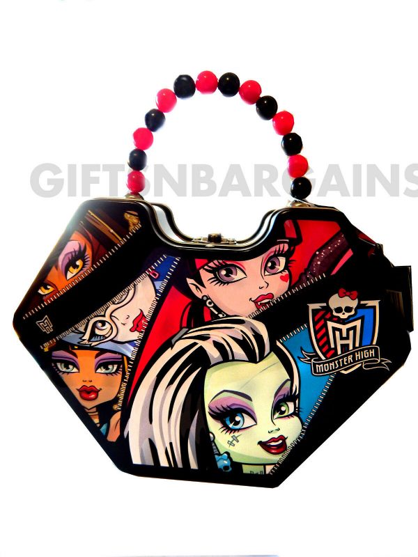 Monster High Clutch Tin Box Purse Collection Girls Handbag Birthday Party Gift - Image 7