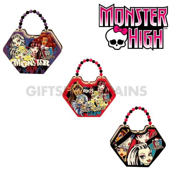 Monster High Clutch Tin Box Purse Collection Girls Handbag Birthday Party Gift - Image 9