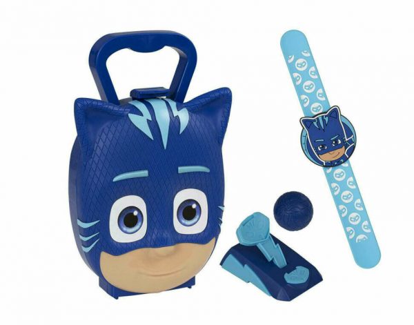 PJ Masks Catboy Kids Carry Case PLAYSET Boy Game & Toy Watch Wristband Licensed