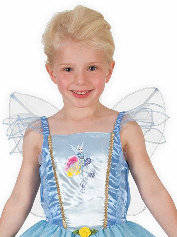 Periwinkle Pirate Costume Disney Tinker Bell Fairies Wings Peter Pan S:4-6 Girl