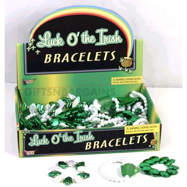 St Patrick’s day Luck o' the Irish Bracelet (1) Paddy Pat’s Costume Jewellery - Image 6