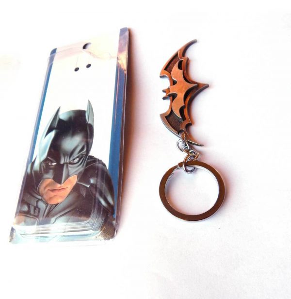 Batman Metal Key Ring Chain Super Hero The Dark Knight Halloween Gift FREE POST - Image 14