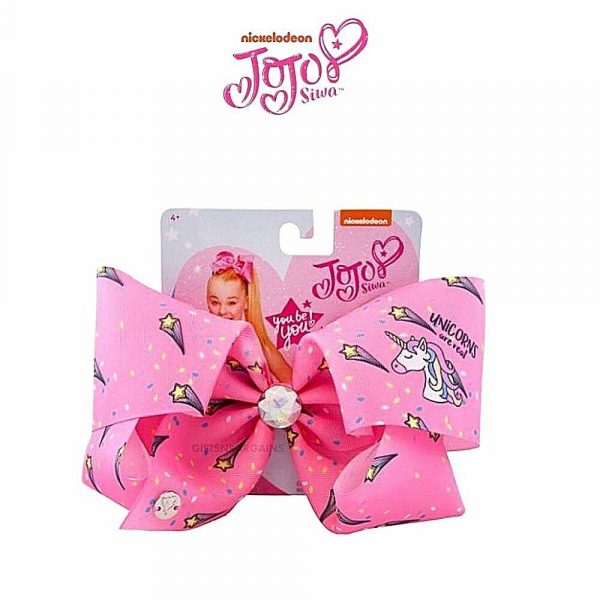 JoJo Bow Jo Jo Siwa Large Hair Clip Unicorn Girls Rhinestone Xmas Gift Licensed - Image 12