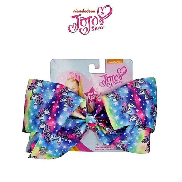 JoJo Bow Jo Jo Siwa Large Hair Clip Unicorn Girls Rhinestone Xmas Gift Licensed - Image 17