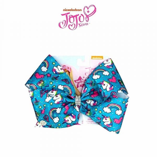 JoJo Bow Jo Jo Siwa Large Hair Clip Unicorn Girls Rhinestone Xmas Gift Licensed - Image 13