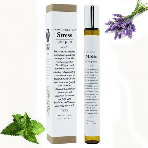 Women Ladies Gift Aromatherapy Stress Pulse Point Potion Scent Lavender Mint Oil