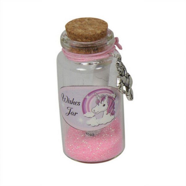 8 x Mystical Unicorn Glass Wishes Jar Sparkle Fairy Dust Magic Party Favours - Image 7