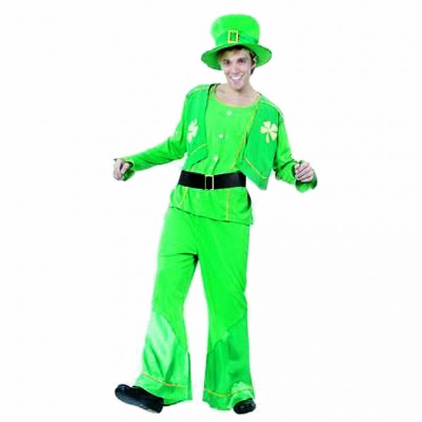 Adult Mens Leprechaun Costume St Patricks Day Irish Party St Pat Pattys Paddy