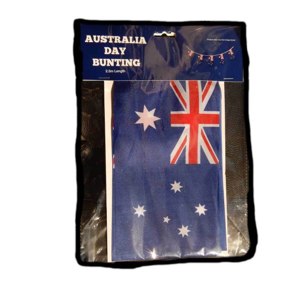 Aussie National Flag Bunting Australia Day Party Decoration 2.5m long Banner