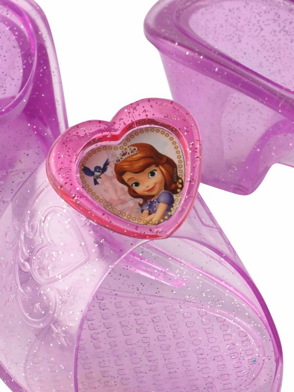 Disney Princess Sofia The FirstJelly Shoes Girls Costume Accessory Fancy Dress - Image 4