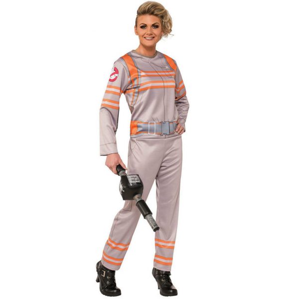 Ghostbusters-2 Adults Womens Costume Jumpsuit & Proton Wand Halloween S: L 14-16 - Image 3