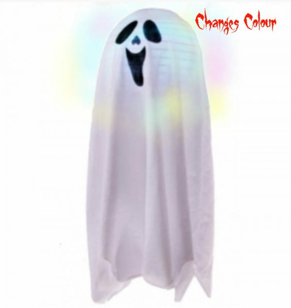 Halloween Party Supplies Pop Open Change Colour Ghost Hanging Decorations