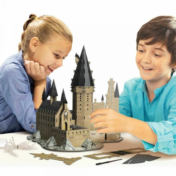 Harry Potter Light-Up Hogwarts Castle STEM Activity Playset Christmas Toy Gift