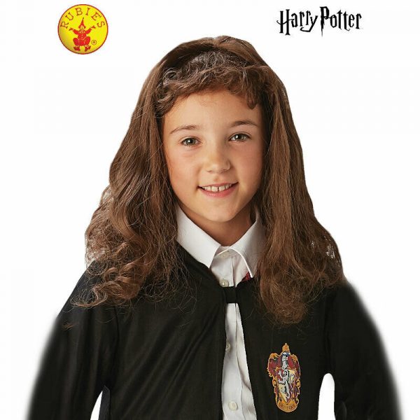 Hermione Granger Wig Harry Potter Girls Child Costume Accessory Kids Halloween - Image 3