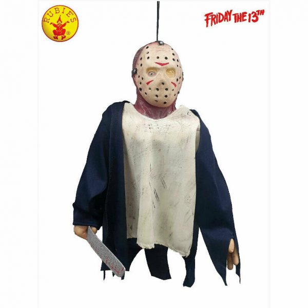 JASON VOORHEES HANGING PUPPET FRIDAY 13TH HALLOWEEN CREEPY SCARY PROP ON STRINGS