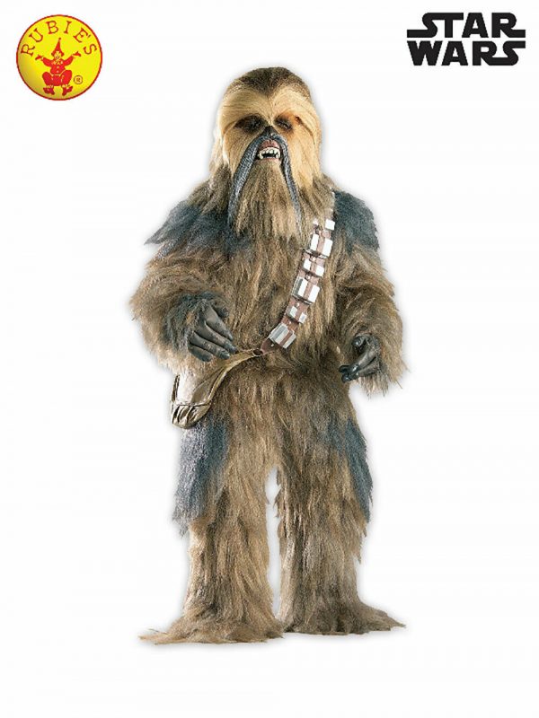 LICENSED STAR WARS COLLECTORS EDN CHEWBACCA WOOKIE ADULT MENS HALLOWEEN COSTUME