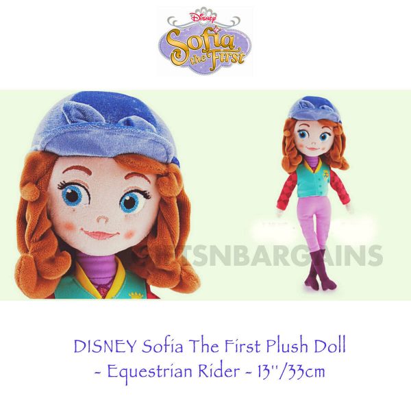 Licensed Disney Sofia the First Plush Equestrian Soft Doll Toy 33 cm Girls Gift - Image 3