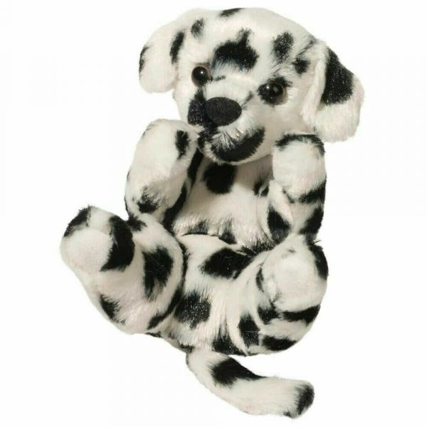 Lil Handful Dalmatian Plush Puppy Douglas Cuddle Toy Child Toy Dog White Black