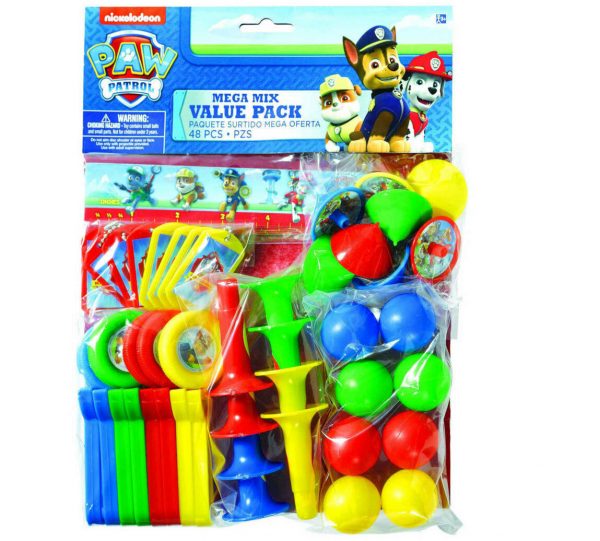 Paw Patrol Birthday Party Supplies Favour Pack (48 pcs) Mega Mix Toys 8 Guests - Image 5