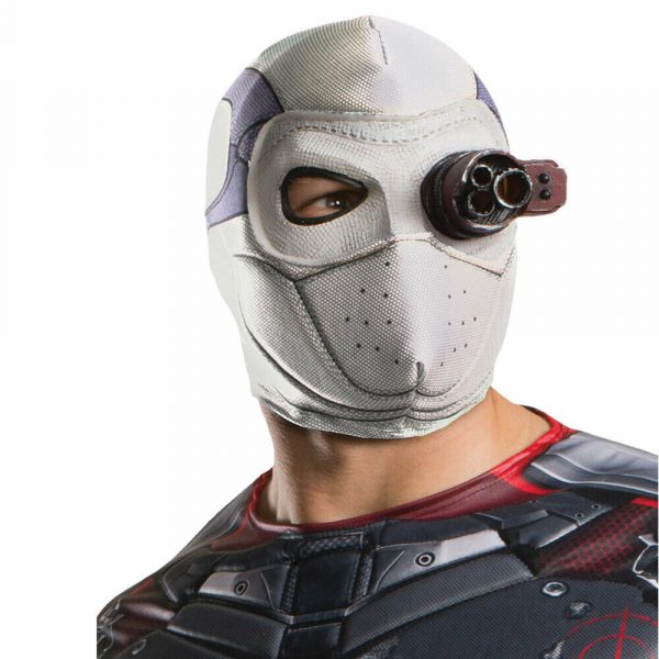 Suicide Squad Deadshot Adult Anti-hero Costume DC Top Pant Mask Assassin Villain - Image 4