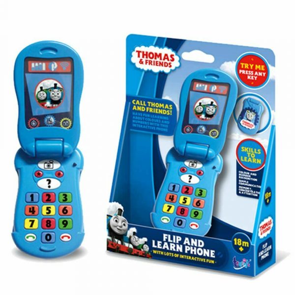 Thomas & Friends Flip & Learn Phone Toy Boys Toddler Child Sounds Christmas Gift - Image 3