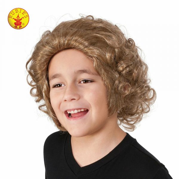 Willy Wonka Wig Costume Boys Book Week Accessory Charlie & The Chocolate Factory