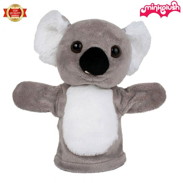 Australian Koala Bush Outback Animal Soft Mink Plush Hand Puppet Kieren