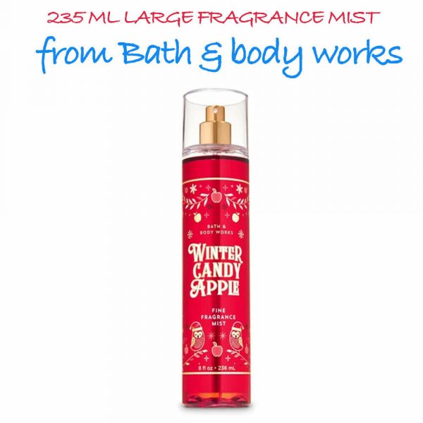 BATH & BODY WORKS WINTER CANDY APPLE SCENT FRAGRANCE MIST BODY SPRAY XMAS GIFT