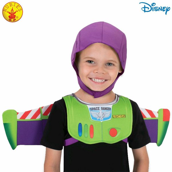 Buzz Lightyear Wings Snood Set Licensed Toy Story 4 Disney Costume Child