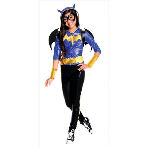 DC Super Heroes Bat Girl Costume Deluxe Book Week Christmas Batgirl S:9-12y - Image 3