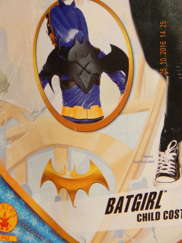 DC Super Heroes Bat Girl Costume Deluxe Book Week Christmas Batgirl S:9-12y - Image 6