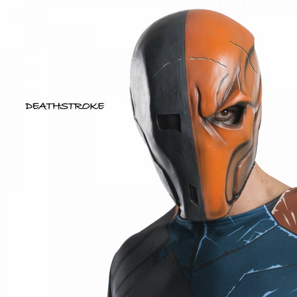 DEATHSTROKE ASSASSIN TEEN TITANS CLASSIC COSTUME MEN HALLOWEEN MASKT-SHIRTL/XL - Image 4