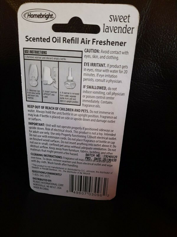 For Air Wick/Glade Scented Oil Refills For Plug In Diffuser Air Room Freshner - Image 5