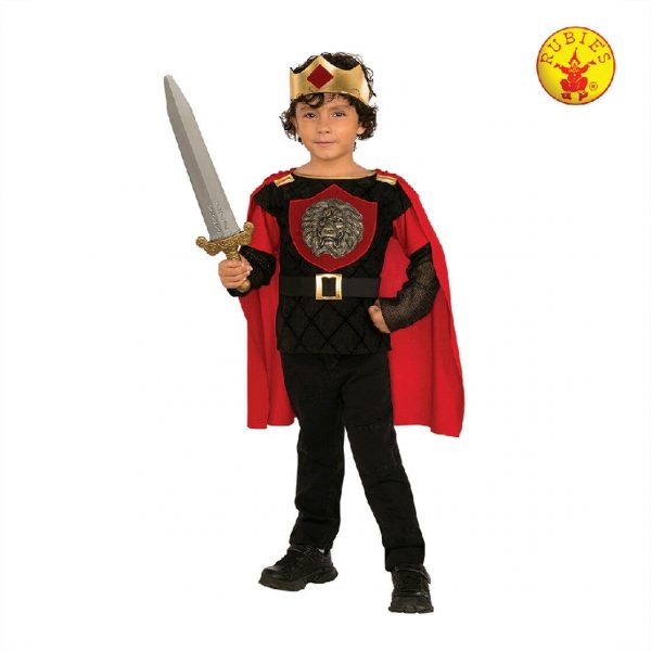 LITTLE KNIGHT KING ARTHUR CHILD BOY MEDIEVAL FANCY DRESS BOOK WEEK KIDS COSTUME - Image 3