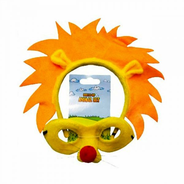 Lion King Costume Wild Animal Party Mask Wizard of Oz Boys Book Week Dress Up - Image 3