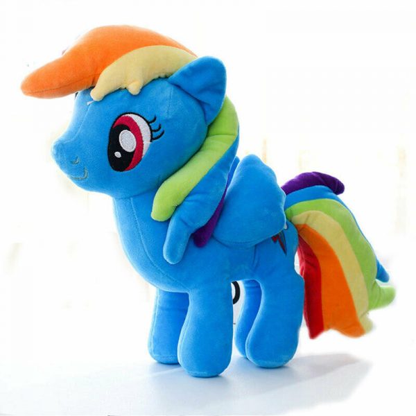 MY LITTLE PONY RAINBOW DASH APPLEJACK PINKIEPIE TWILIGHT SOFT PLUSH STUFFED TOY - Image 5