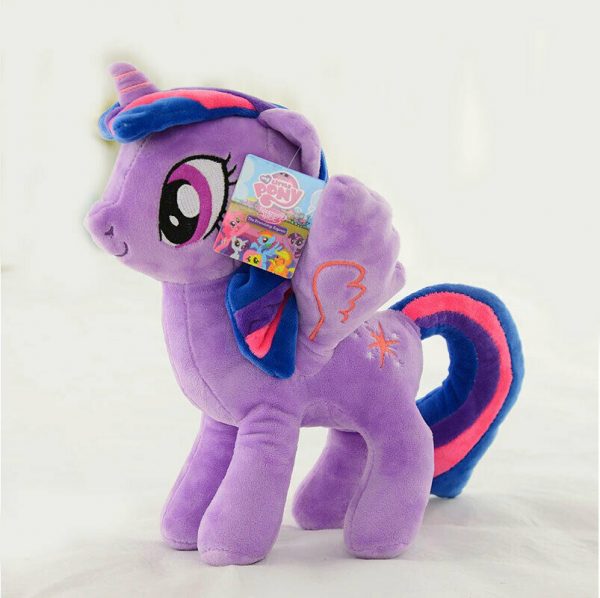 MY LITTLE PONY RAINBOW DASH APPLEJACK PINKIEPIE TWILIGHT SOFT PLUSH STUFFED TOY - Image 8