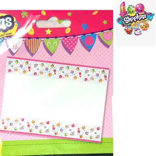 SHOPKINS TABLE COVER GIRLS BIRTHDAY PARTY SUPPLIES 1.2mx1.8m - Image 3