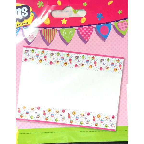 SHOPKINS TABLE COVER GIRLS BIRTHDAY PARTY SUPPLIES 1.2mx1.8m - Image 6