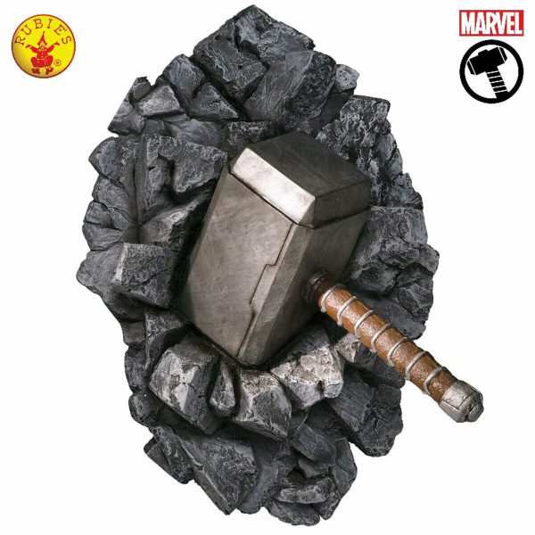 THOR 3D HAMMER Mjolnir Wall Art Decor Superhero AVENGERS Licensed Marvel