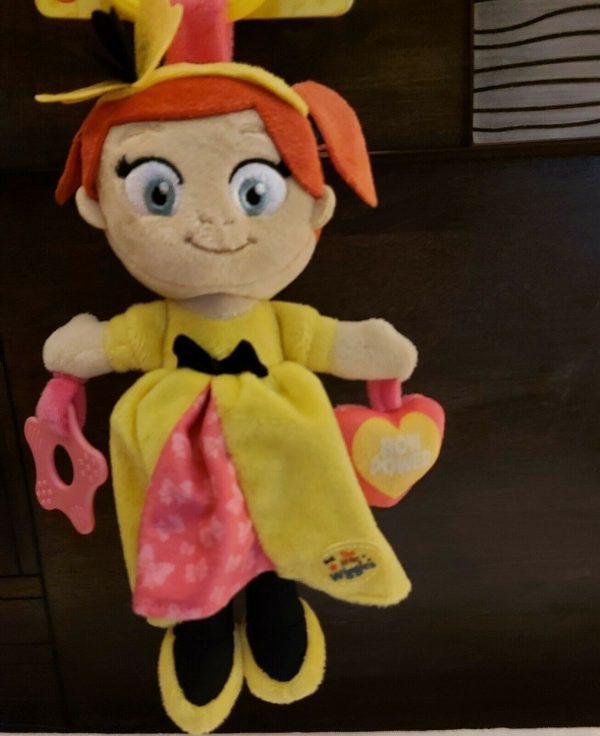 The Little Wiggles Emma Soft Activity Toy Plush Crinkly Touch Feel Learn Dangler - Image 6