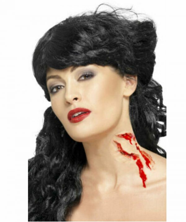 Vampire Dracula Bite Scar Kiss Wound Special FX Makeup Halloween Horror Costume - Image 3