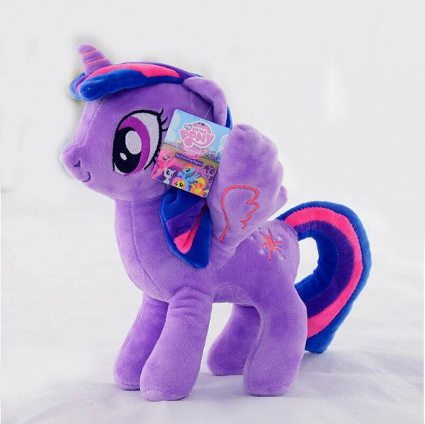 MY LITTLE PONY RAINBOW DASH APPLEJACK PINKIEPIE TWILIGHT SOFT PLUSH STUFFED TOY - Image 12