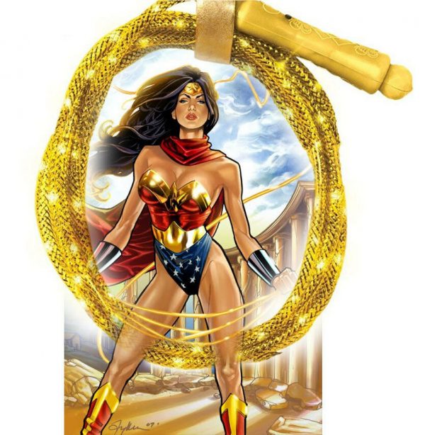 Wonder Woman Light Up Lasso Costume Accessory DC Superheroes Batman v Superman