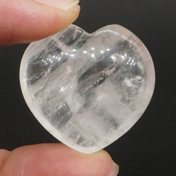 28-30mm Natural Gemstone Tumbled Crystal Puffy Heart Stones Chakra Healing 1 Pc - Image 10